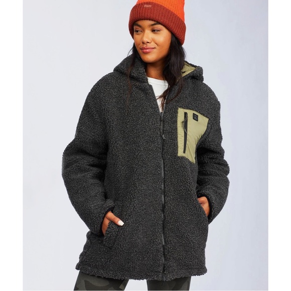 π₯π₯BILLABONG - ALPINE JACKET / REVERSIBLE A/DIVπ₯ - Picture 3 of 11